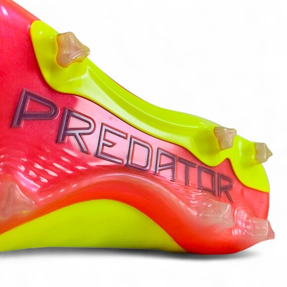 adidas Predator Pro FG Yellow Black Red Men\'s Soccer Cleats IG7776 main image 7